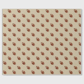 Footballs Sportverjaardag Cadeaupapier (Vlak)