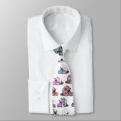 Footballs tekeningen stropdas (Gebonden)