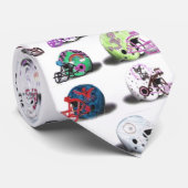 Footballs tekeningen stropdas (Opgerold)