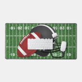 Footballs veldhelm kogelontwerpbalie mat (Keyboard & Muis)