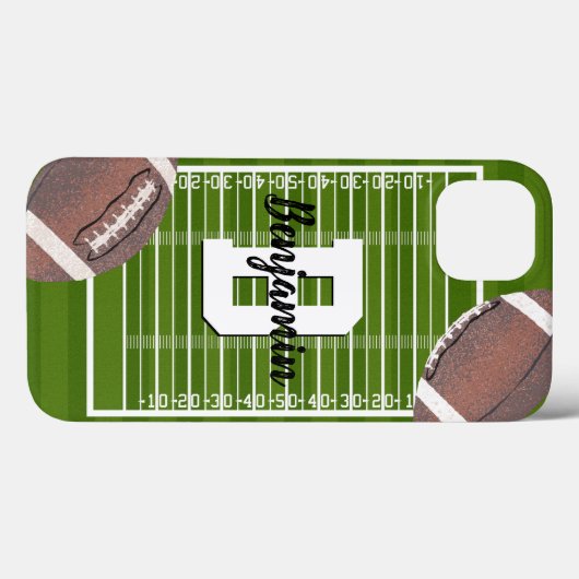 Footballs ventilatoren Case-Mate iPhone case (Achterkant (horizontaal))