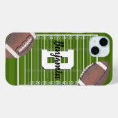 Footballs ventilatoren Case-Mate iPhone case (Achterkant (horizontaal))