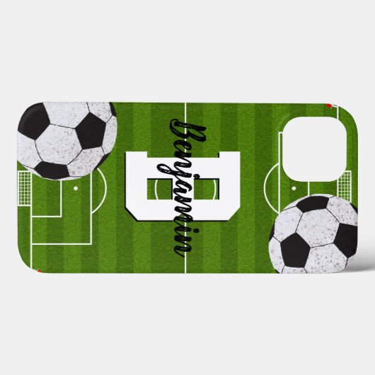 Footballs ventilatoren Case-Mate iPhone case (Achterkant (horizontaal))