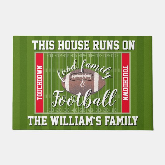 Footballs ventilatoren deurmat (Voorkant)