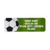 Footballs ventilatoren etiket (Voorkant)