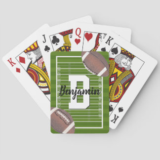 Footballs ventilatoren pokerkaarten
