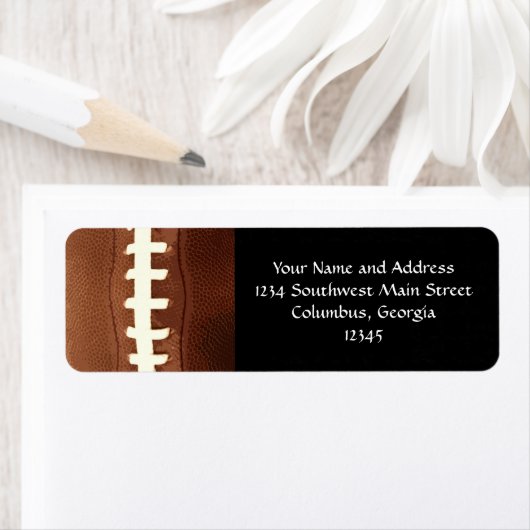 Footballs veters etiket (Insitu)