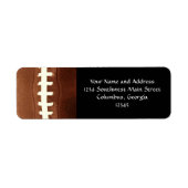 Footballs veters etiket (Voorkant)