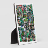 Footballs voor Noord-Ierland Fotoplaat (Zijkant)