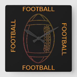 Footballs wandklok