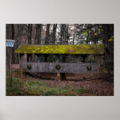 Footbridge in Fall Poster (Voorkant)