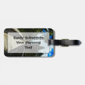 Footbridge over Canadian Canyon Bagagelabel (Achterkant horizontaal)