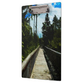 Footbridge over Canadian Canyon Klembord (Links)