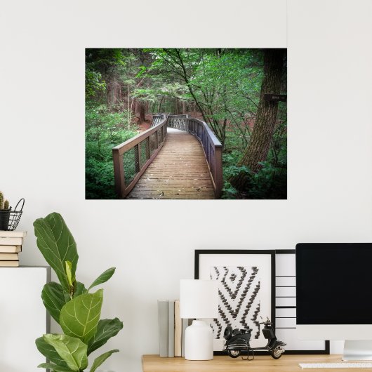 Footbridge Poster (Thuiskantoor)
