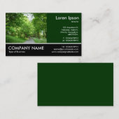 Footed Photo - DK Green - Cycle Way Visitekaartje (Voorkant / Achterkant)