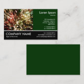 Footed Photo - DK Green - Fibre Optics Visitekaartje (Voorkant / Achterkant)