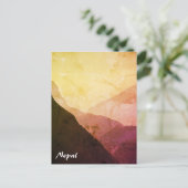 Foothill van de Everest,  Himalaya, Nepal Briefkaart (Staand voorkant)