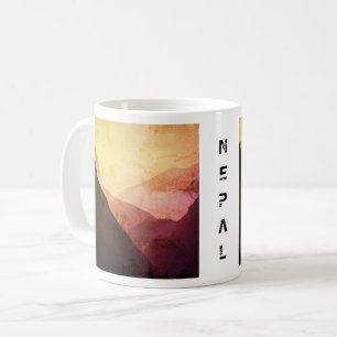 Foothill van de Everest,  Himalaya, Nepal Koffiemok