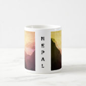 Foothill van de Everest, Himalaya, Nepal Koffiemok (Center)