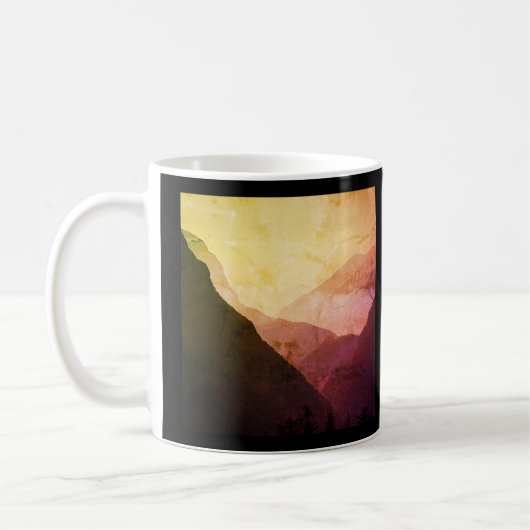 Foothill van de Everest,  Himalaya, Nepal Koffiemok (Links)