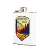 Foothills Trail Kleuren Heupfles (Links)