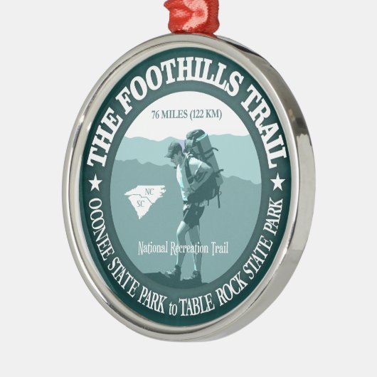 Foothills Trail Metalen Ornament (Links)
