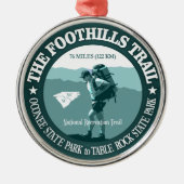 Foothills Trail Metalen Ornament (Voorkant)