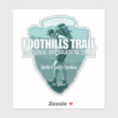 Foothills Trail (pijlpunt T) Sticker (Vel)