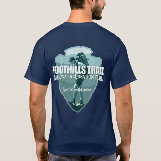 Foothills Trail (pijlpunt T) T-shirt (Achterkant)
