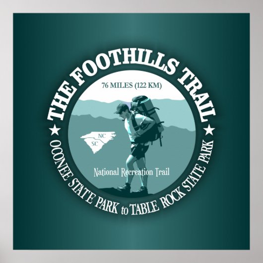Foothills Trail Poster (Voorkant)