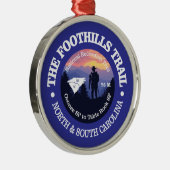 Foothills Trail (rd2) Metalen Ornament (Rechts)
