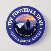 Foothills Trail (rd2) Ronde Button 7,6 Cm (Voorkant)