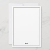 FOOTMAN CAT 5x7 Platte Kaart + Tekst (Achterkant)