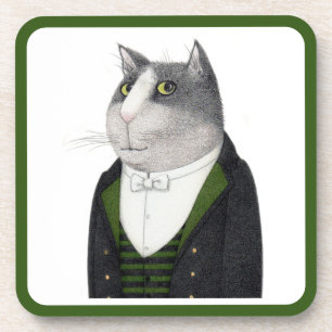FOOTMAN CAT Hard Plastic Onderzetters