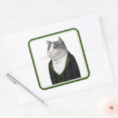 FOOTMAN CAT Stickers op grote schaal (Envelop)