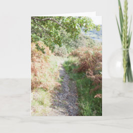 Footpath Coniston England Kaart