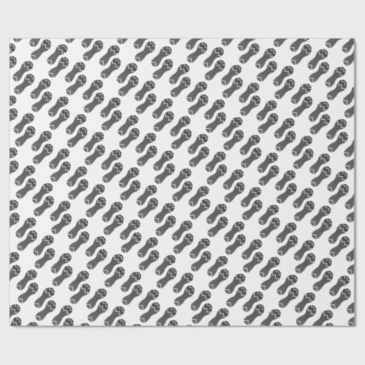Footprint of running shoes cadeaupapier (Vlak)