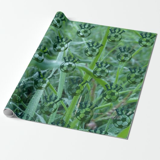 Footprint of Victory Cadeaupapier (Uitgerold)