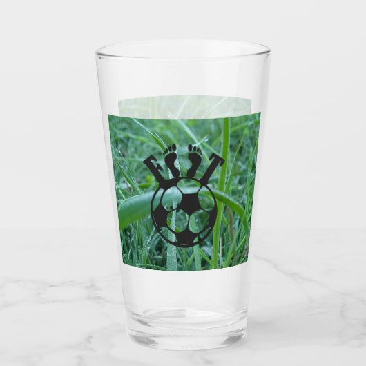 Footprint of Victory Glas (Voorkant)