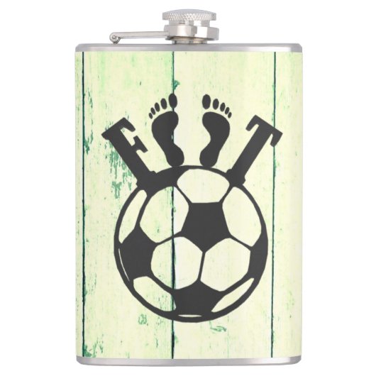 Footprint of Victory Heupfles (Voorkant)