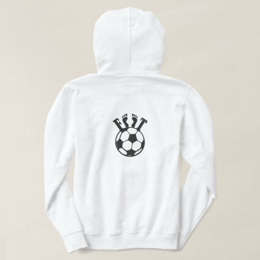 Footprint of Victory Hoodie (Design achterkant)
