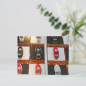 Footprint Shoe Briefkaart (Staand voorkant)