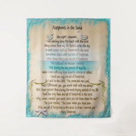 FootPrints in de Zand Wandkleed