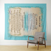 FootPrints in de Zand Wandkleed (In Situ (horizontaal))