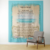 FootPrints in de Zand Wandkleed (In situ)