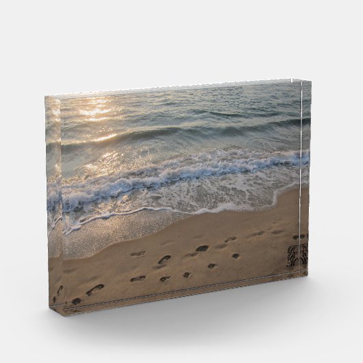 Footprints in the Sand Fotoblokken (Links)