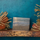 Footprints in the Sand Fotoplaat (Zijkant)