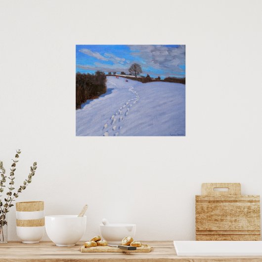 Footprints in the Snow 2009 Poster (Keuken)