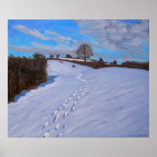 Footprints in the Snow 2009 Poster (Voorkant)