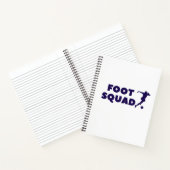 Footsqua spiraal Notitieboek Stijl: 8,5" x 11" spi (Binnen)